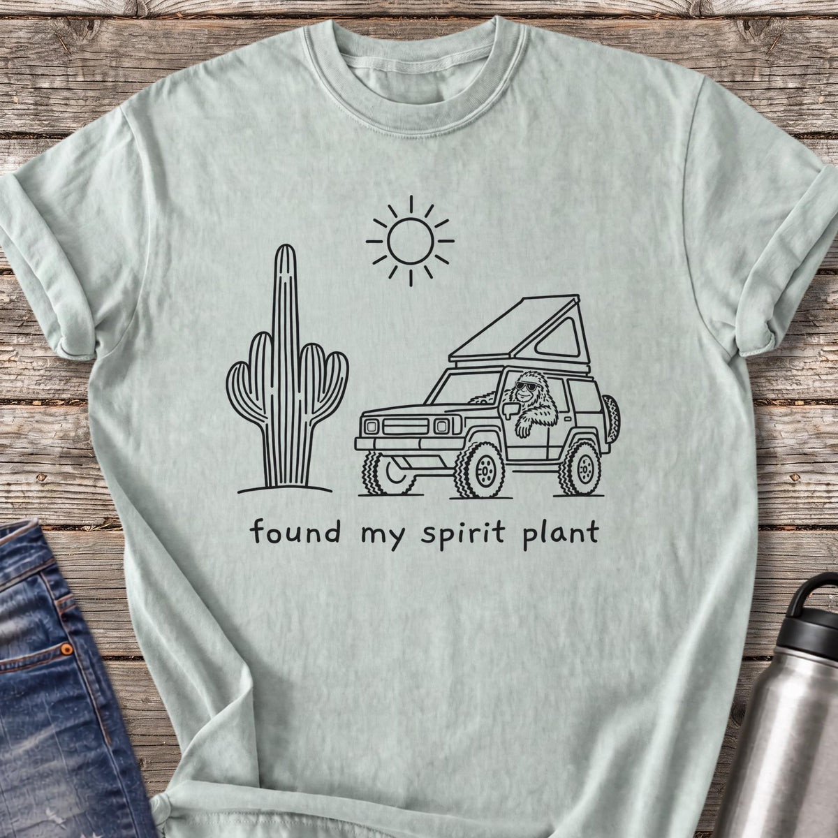 Bigfoot Spirit Plant T-Shirt — Bay