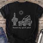 Bigfoot Spirit Plant T-Shirt — Black